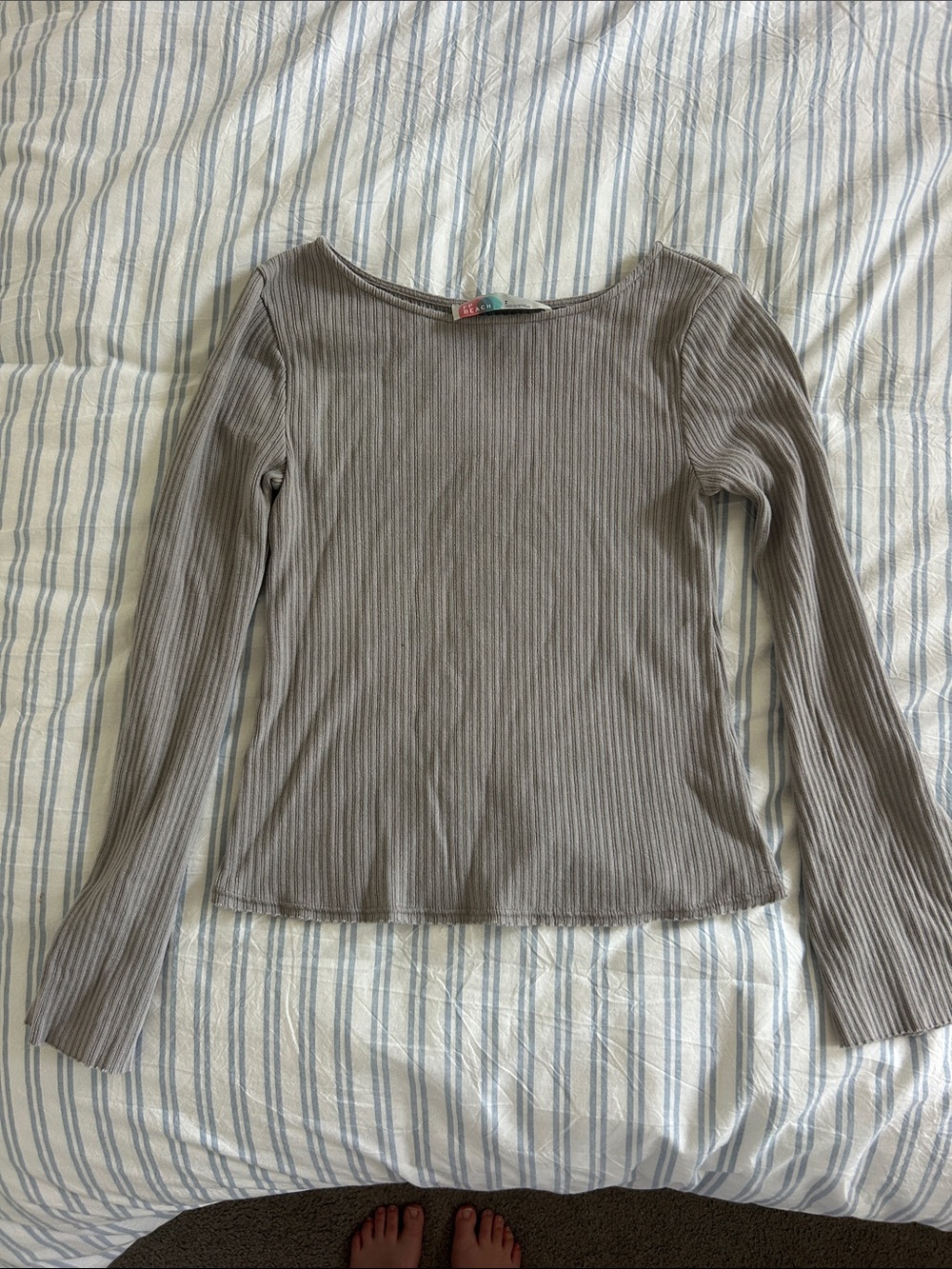 Free People Ribbed Long Sleeve
